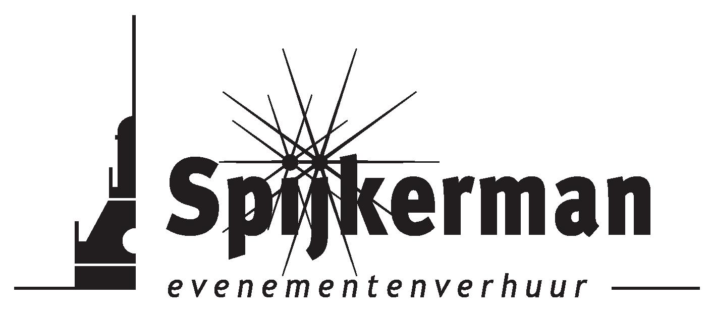 Logo Spijkerman Evenementenverhuur, sponsor van Nachtkijkers Filmfestival